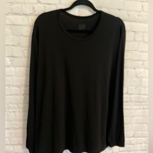 2X Black Long Sleeve Base Layer.